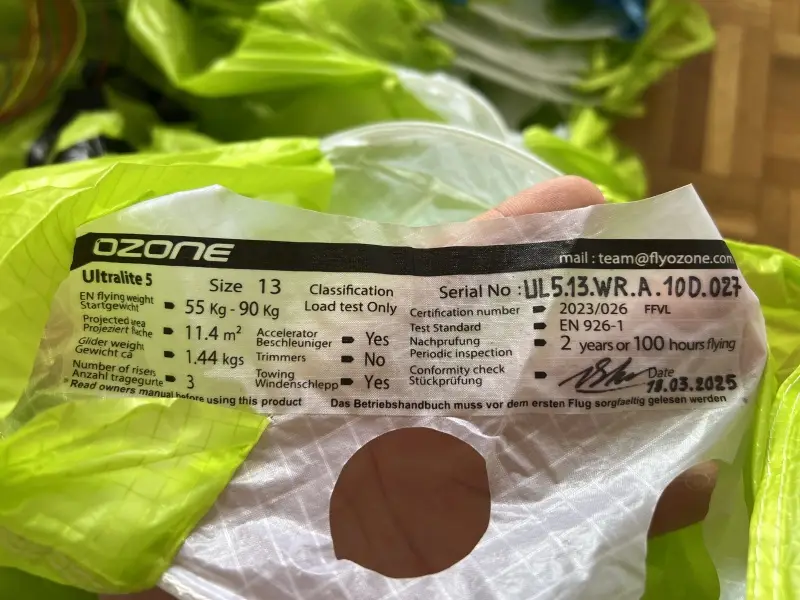 Ozone Ultralite 5