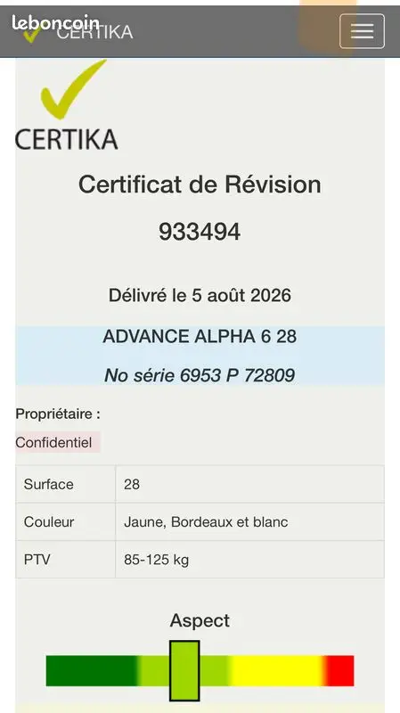 Advance Alpha 6